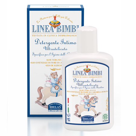 Helan Linea Bimbi Detergente Intimo 125 ml, ultradelicato e biologico