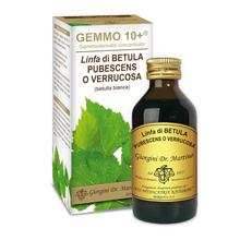 Dr. Giorgini GEMMO 10+ Betulla Bianca Linfa 100 ml liquido analcoolico