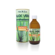 Optima Naturals Bio Aloe Vera Succo e Polpa con Miele di Manuka 500 ml