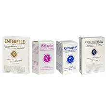 Bromatech Protocollo Probiotici - Enterelle Plus, Bifiselle, Ramnoselle, Serobioma