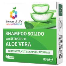 Optima Colours of Life Shampoo Solido con Estratto di Aloe 80 grammi