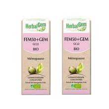 HERBALGEM BIO FEM50+GEM 30 ml | 2 Confezioni