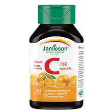 Jamieson Vitamina C 1000 masticabile Arancia 120 Compresse