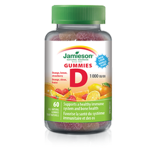 Jamieson Vitamina D gummies 1000 UI 60 Caramelle