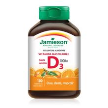 Jamieson Vitamina D 1000 Masticabile Arancia 100 compresse