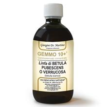 Dr. Giorgini GEMMO 10+ Betulla Bianca Linfa 500 ml liquido analcoolico