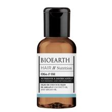 Bioearth Hair 2.0 Olio Nutriente e Districante per Capelli Secchi Trattati e Ricci 50 ml