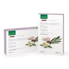 Ligne de Plantes BIANCOSPINO OLIVO AGLIO Ampolle Bio