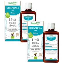 Pranarom Herbalgem Drenalinfa Bio Detox 250 ml | 2 Confezioni