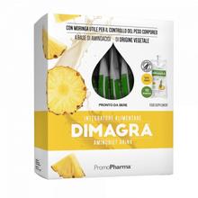 Promopharma Dimagra Aminodiet Drink 10 Pouch da 80g Gusto Ananas