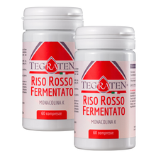 Tegraten Riso Rosso Fermentato Monacolina K 5 mg 60 Compresse | 2 confezioni