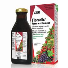 Salus FLORADIX Ferro e Vitamine Linfa D'Erbe 500 ml.