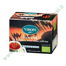 Viropa ROOIBOS Tè Rosso senza caffeina in Filtri