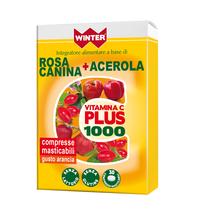 Winter Vitamina C Plus 1000 Rosa Canina + Acerola 30 Compresse Masticabili
