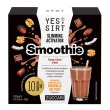 Zuccari YES SIRT Smoothie Cacao, Cocco e Noci 10 bustine